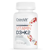  OstroVit Vitamin D3+K2 90 
