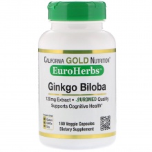  California Gold Nutrition Ginkgo Biloba 120  60 